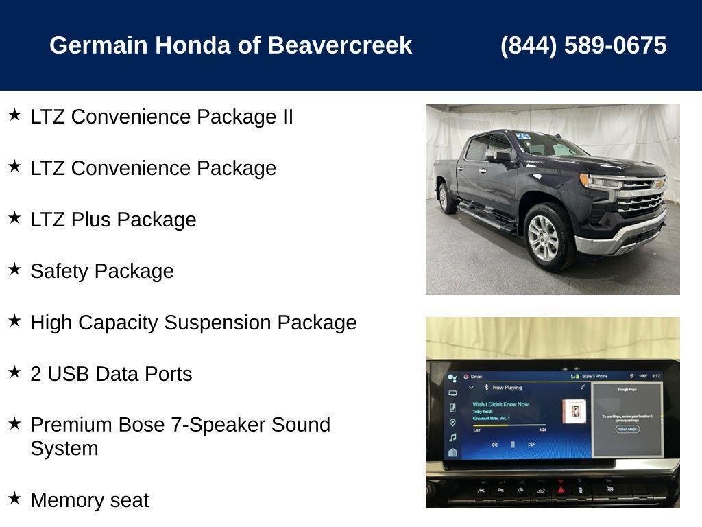 used 2024 Chevrolet Silverado 1500 car, priced at $49,883