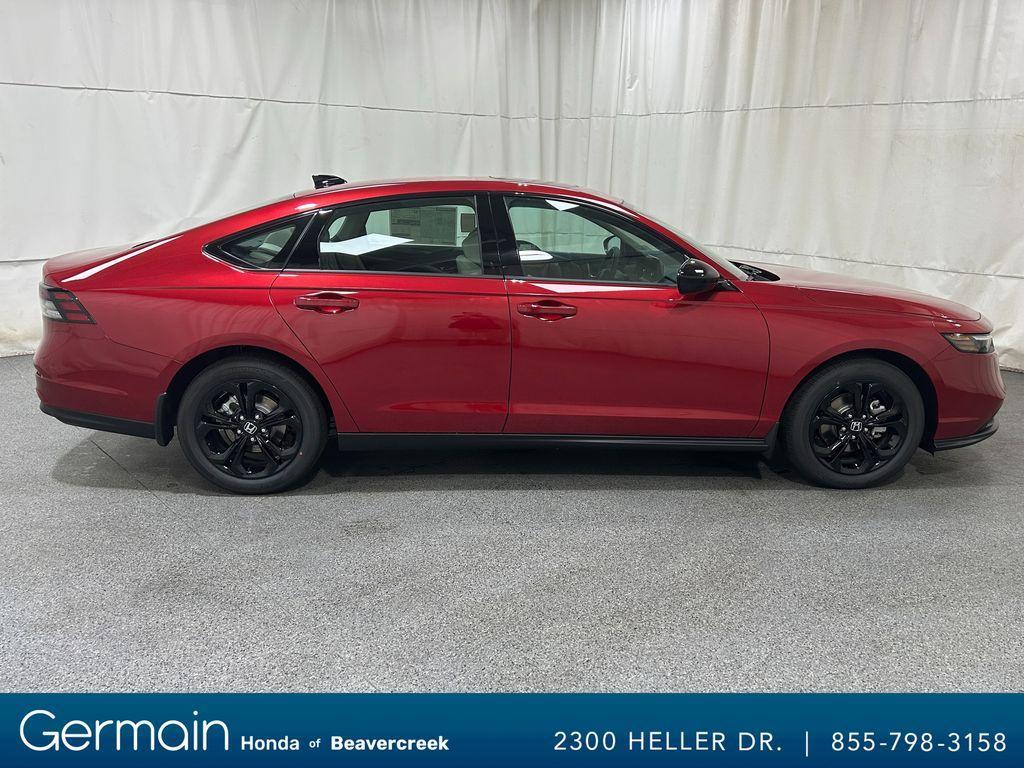 new 2025 Honda Accord car, priced at $30,955