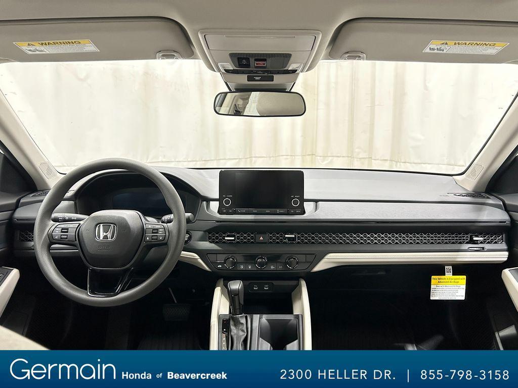 new 2025 Honda Accord car, priced at $30,955