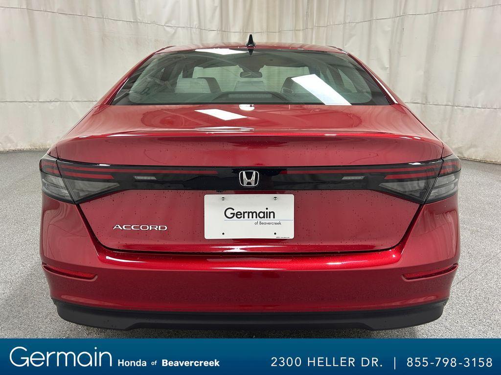 new 2025 Honda Accord car, priced at $30,955