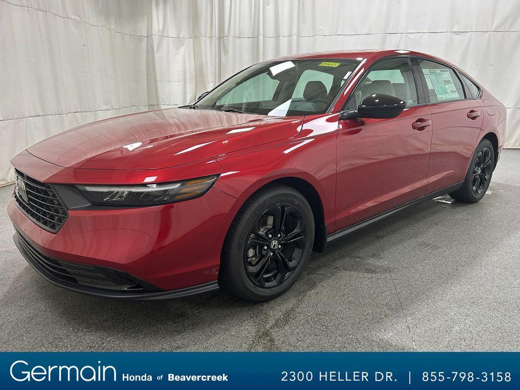 new 2025 Honda Accord car, priced at $30,955