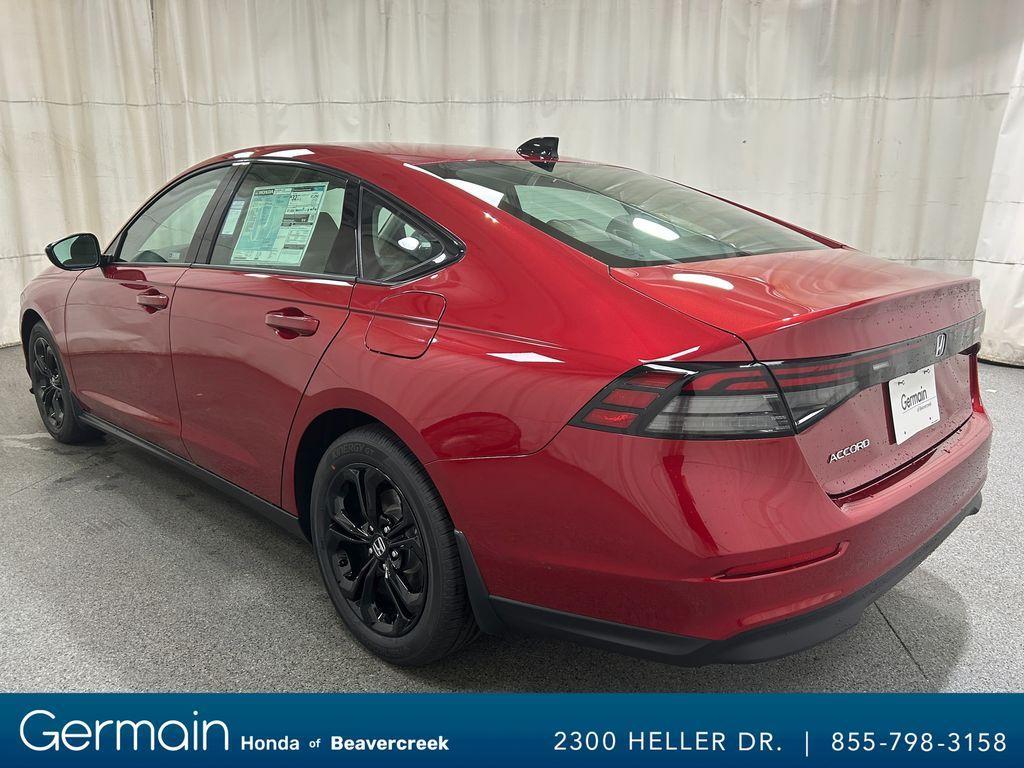 new 2025 Honda Accord car, priced at $30,955