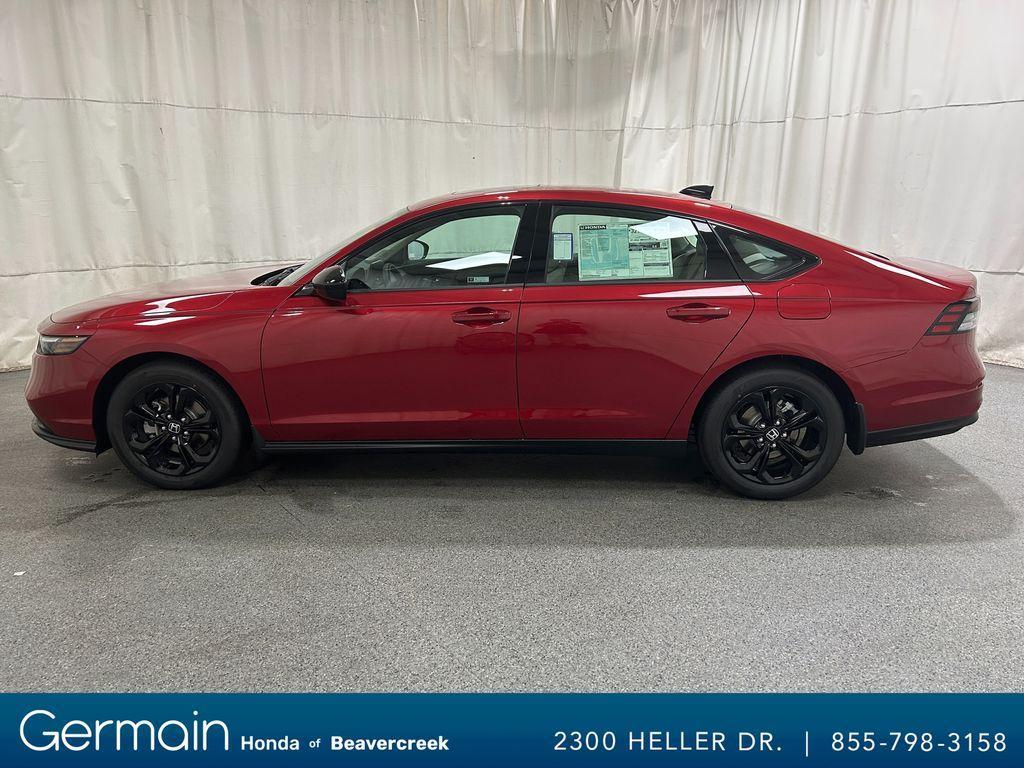 new 2025 Honda Accord car, priced at $30,955
