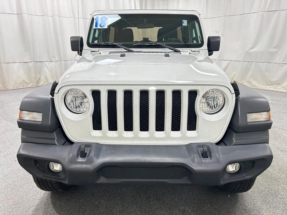 used 2018 Jeep Wrangler Unlimited car, priced at $17,996