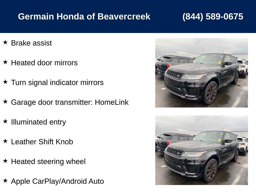 used 2019 Land Rover Range Rover Sport car, priced at $31,987