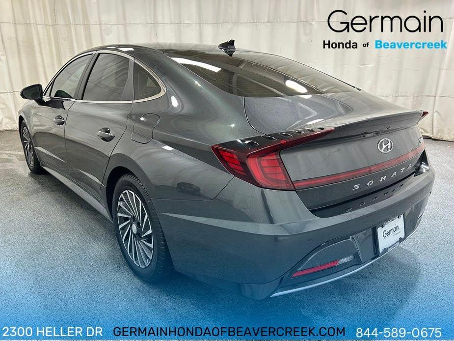 used 2021 Hyundai Sonata Hybrid car, priced at $20,999