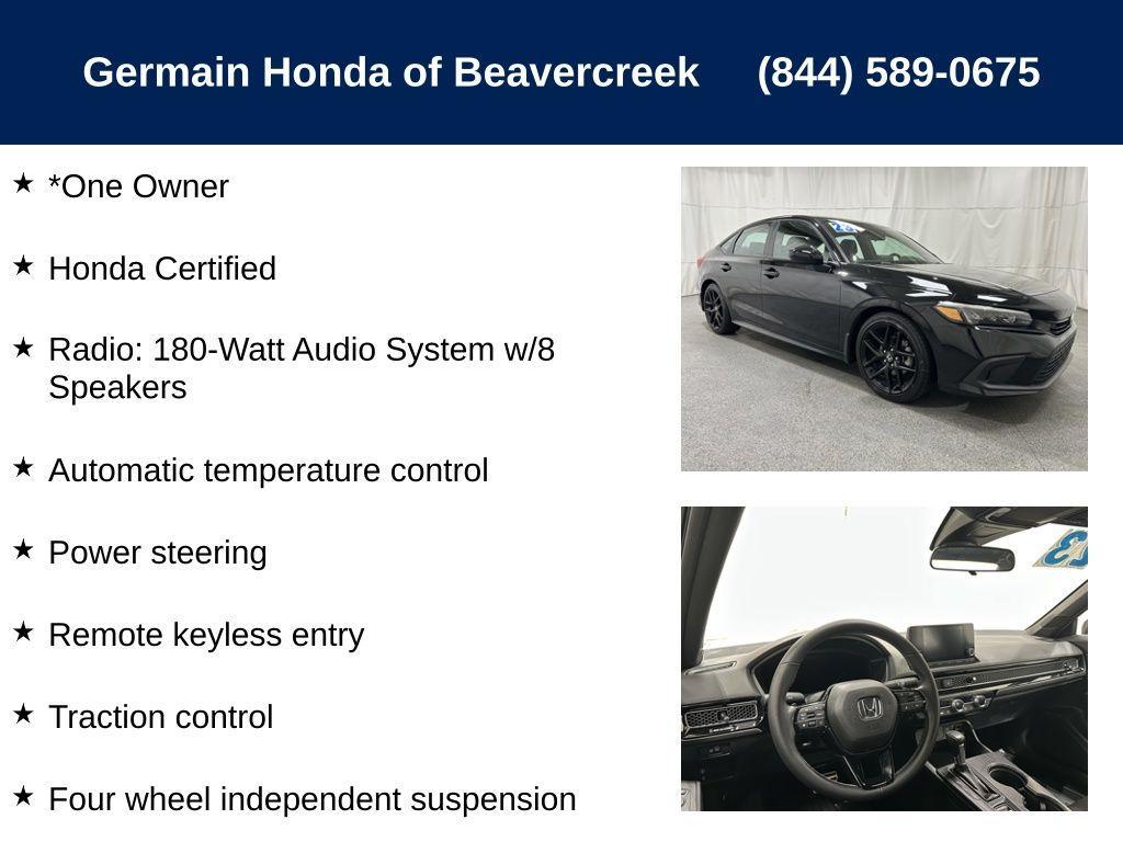 used 2023 Honda Civic car, priced at $24,985