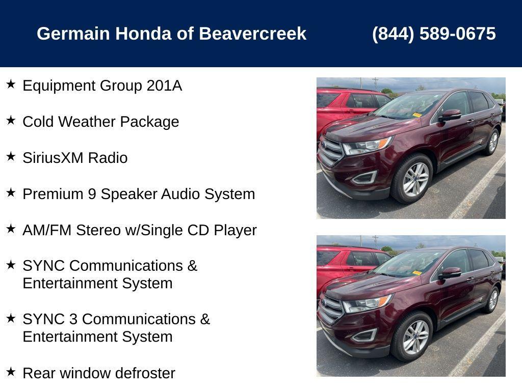 used 2018 Ford Edge car, priced at $15,800