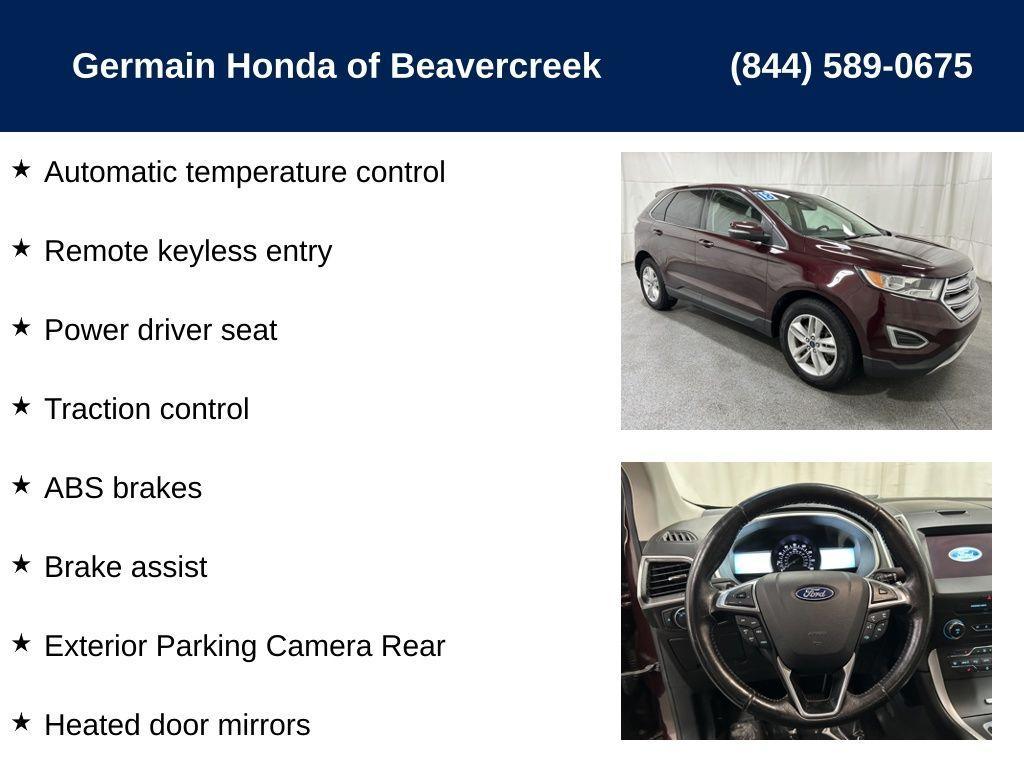 used 2018 Ford Edge car, priced at $15,396