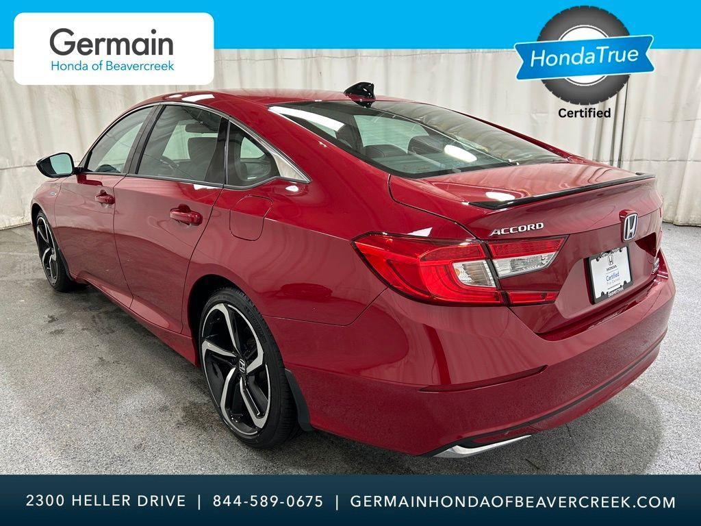 used 2022 Honda Accord Hybrid car, priced at $27,751