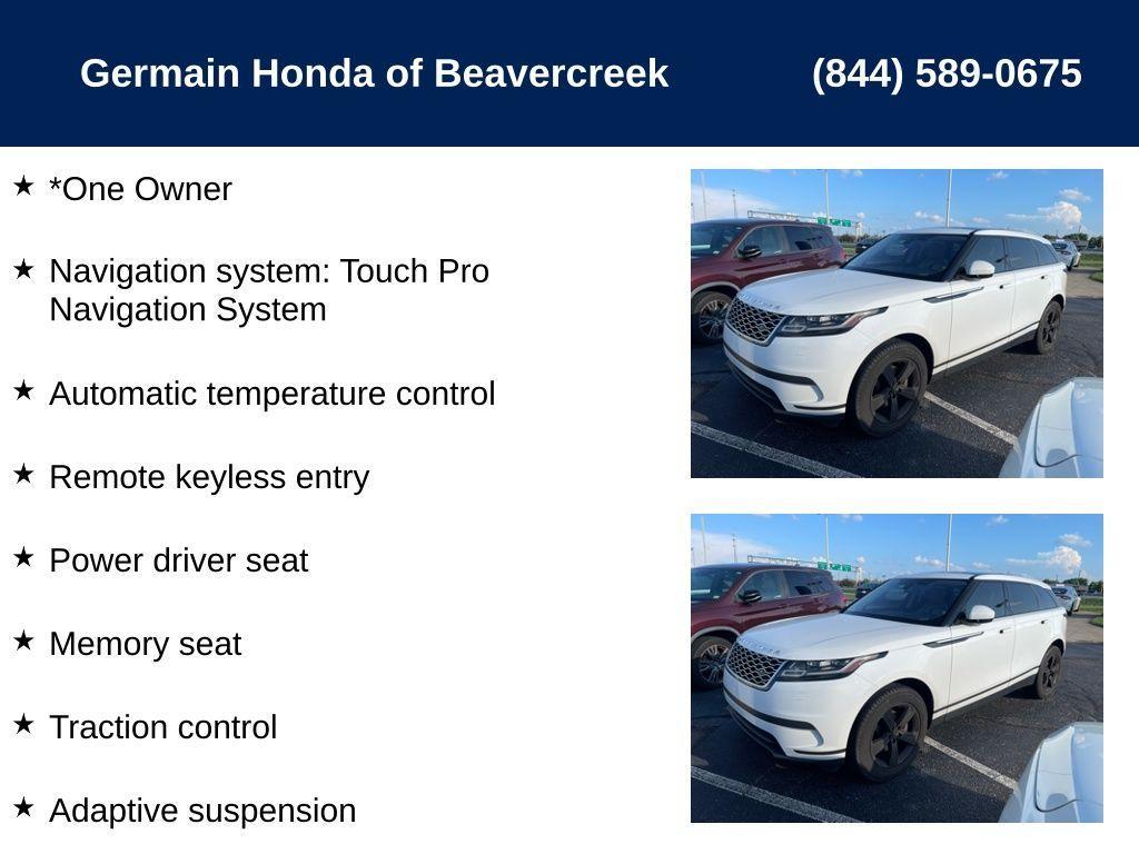 used 2018 Land Rover Range Rover Velar car, priced at $23,014