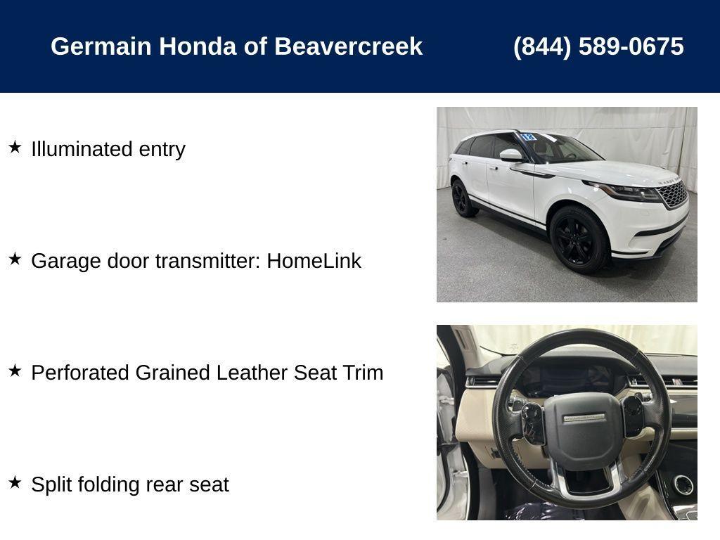 used 2018 Land Rover Range Rover Velar car, priced at $20,883