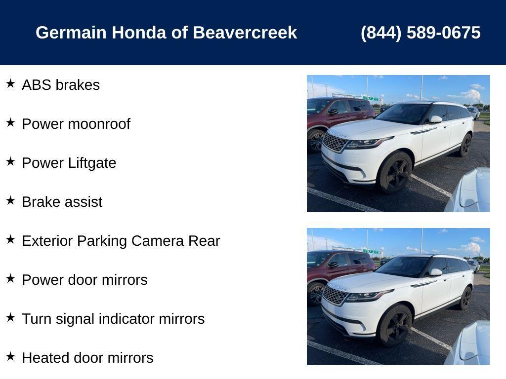 used 2018 Land Rover Range Rover Velar car, priced at $23,014