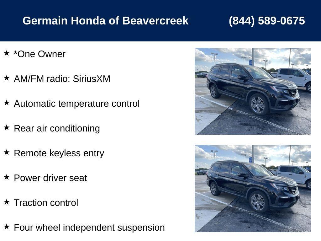 used 2022 Honda Pilot car, priced at $32,130