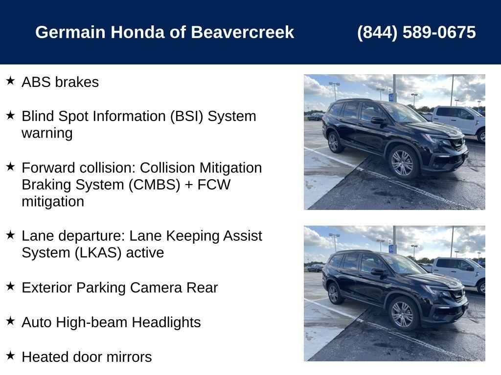 used 2022 Honda Pilot car, priced at $32,130