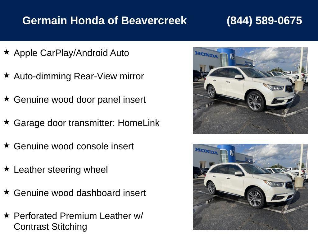 used 2019 Acura MDX car, priced at $25,674