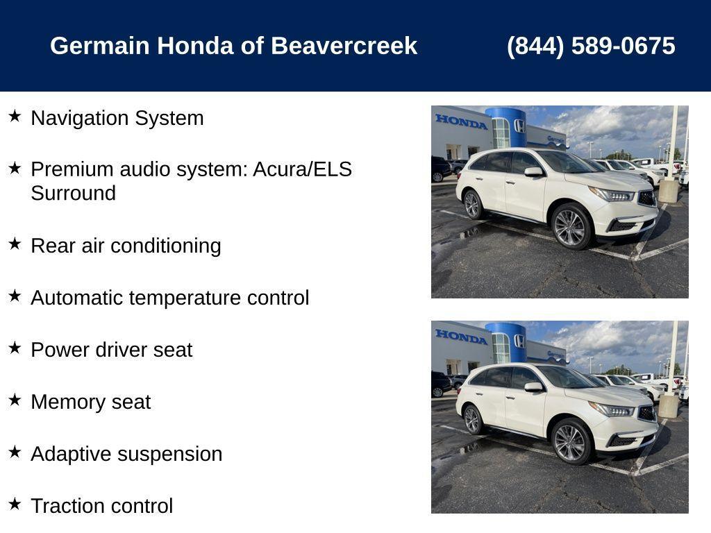 used 2019 Acura MDX car, priced at $25,674