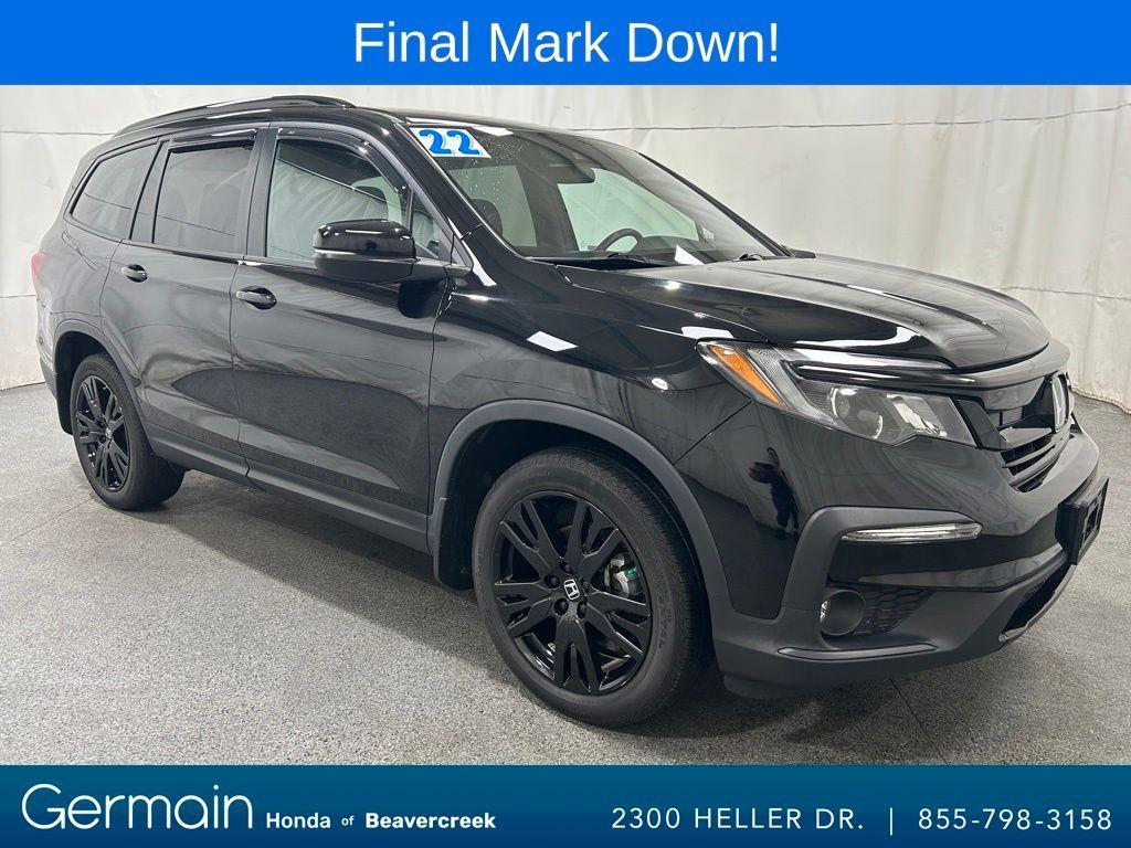 used 2022 Honda Pilot car, priced at $28,895
