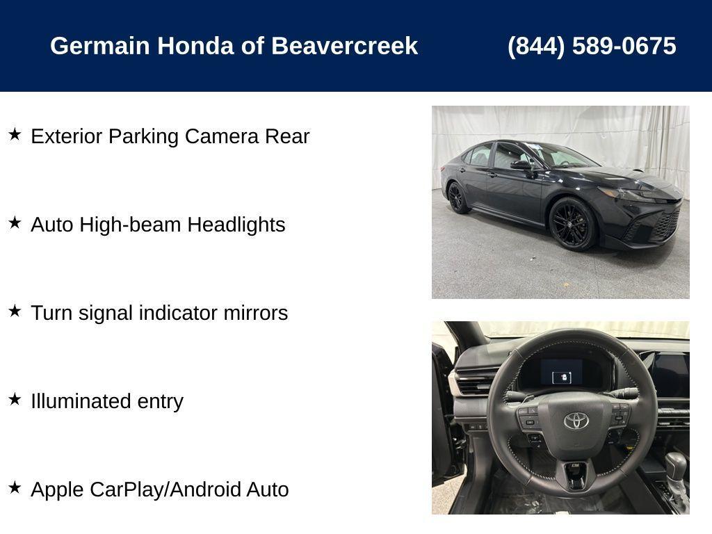 used 2025 Toyota Camry car, priced at $27,537