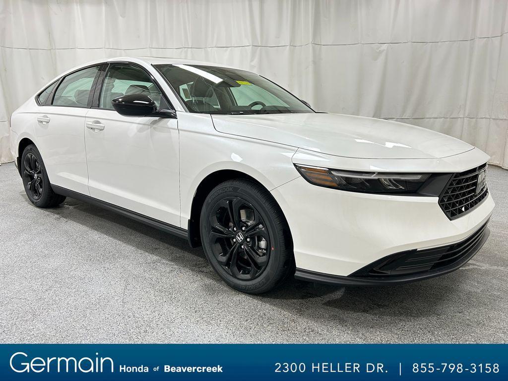 new 2025 Honda Accord car, priced at $30,955
