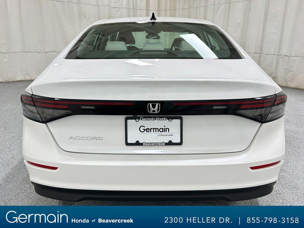 new 2025 Honda Accord car, priced at $30,955