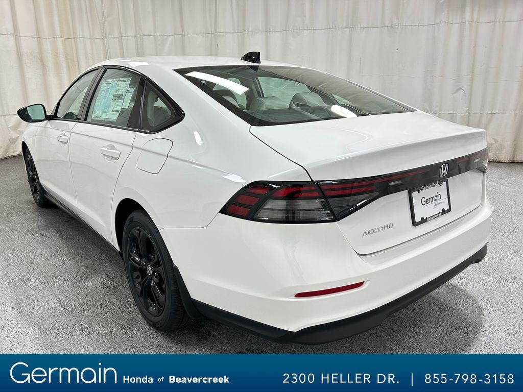 new 2025 Honda Accord car, priced at $30,955