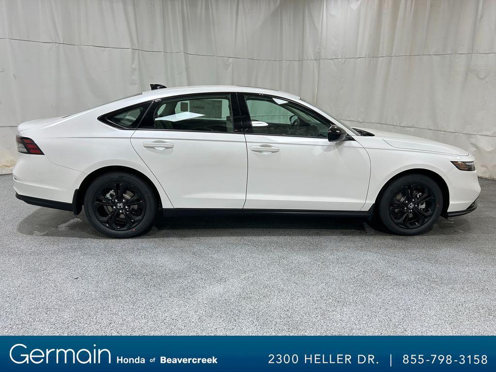 new 2025 Honda Accord car, priced at $30,955
