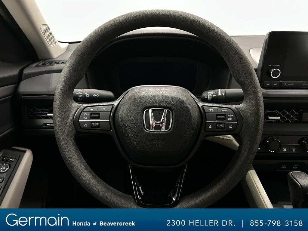 new 2025 Honda Accord car, priced at $30,955
