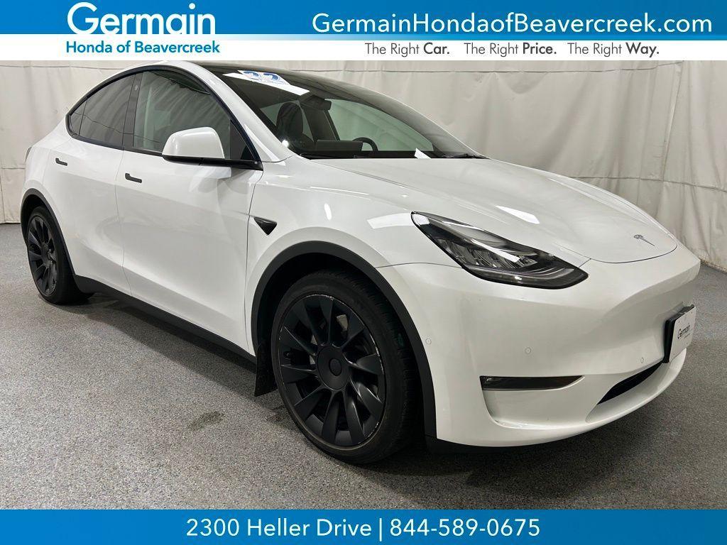 used 2022 Tesla Model Y car, priced at $27,996