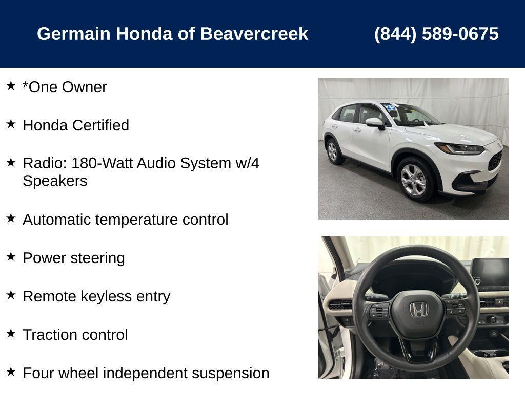 used 2025 Honda HR-V car, priced at $25,996