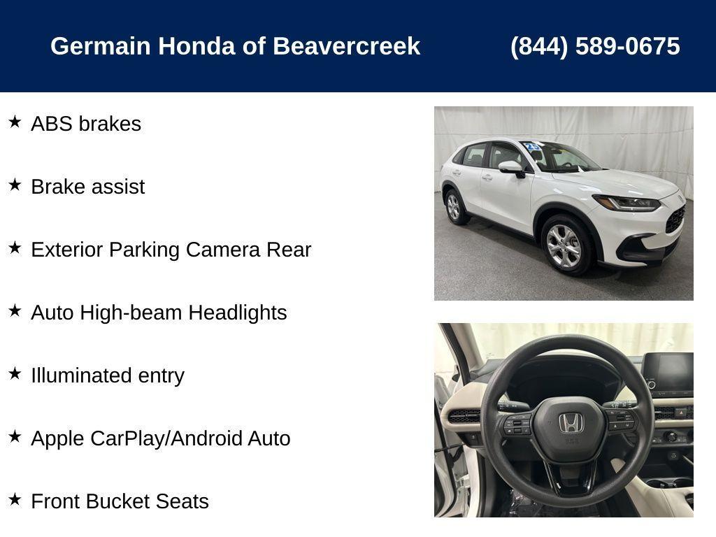 used 2025 Honda HR-V car, priced at $25,996