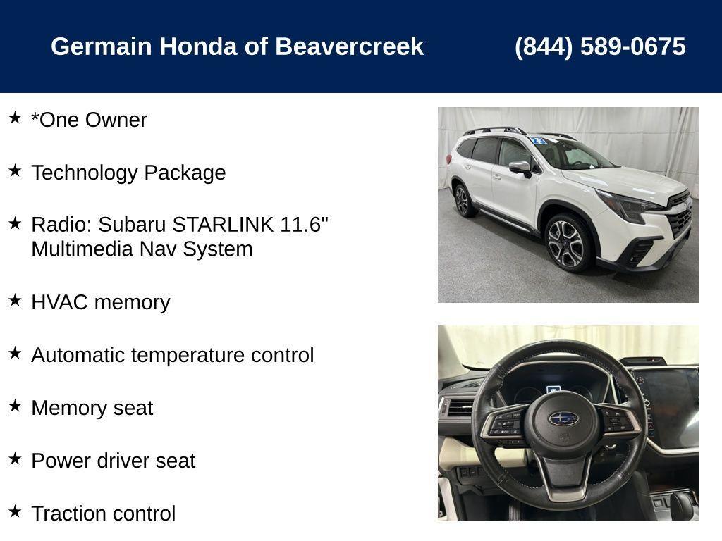 used 2023 Subaru Ascent car, priced at $31,694