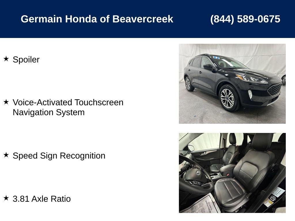 used 2022 Ford Escape car, priced at $25,717