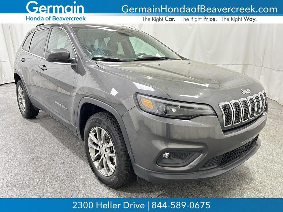 used 2021 Jeep Cherokee car, priced at $21,804