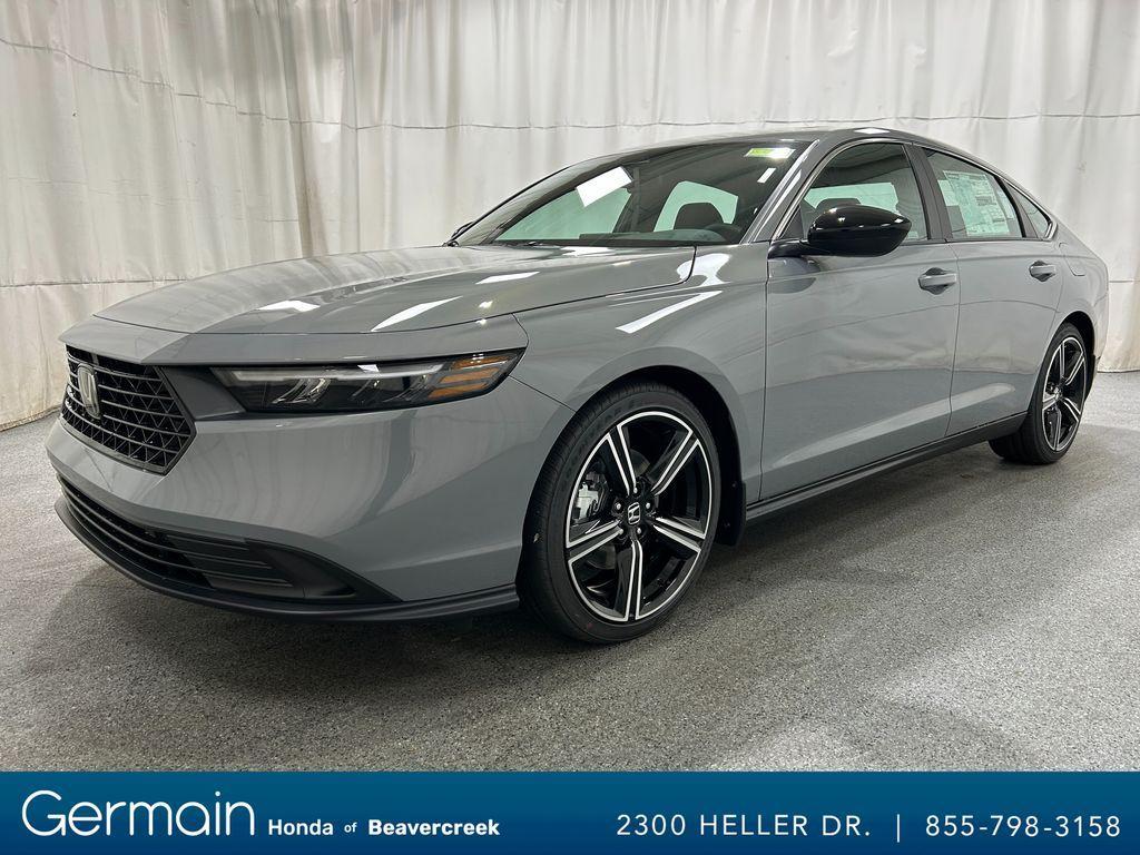 new 2025 Honda Accord Hybrid car, priced at $34,255