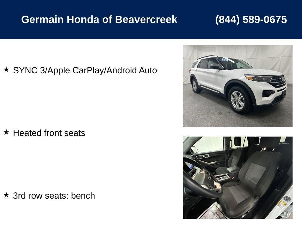 used 2023 Ford Explorer car, priced at $34,218