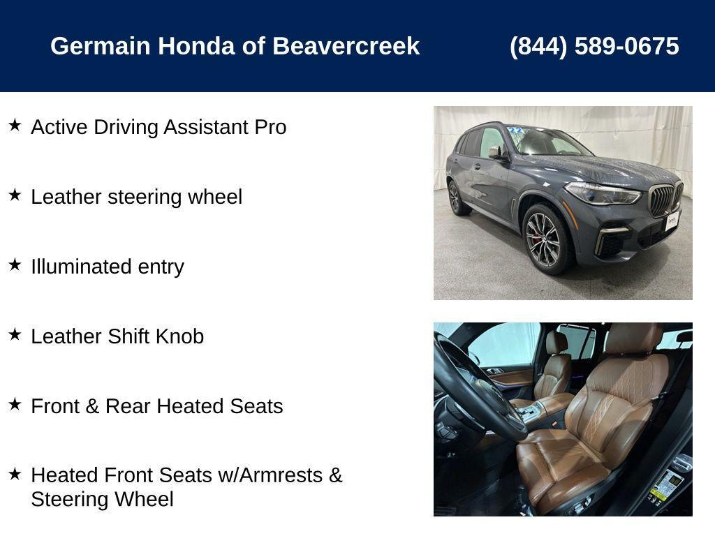 used 2022 BMW X5 car, priced at $43,153