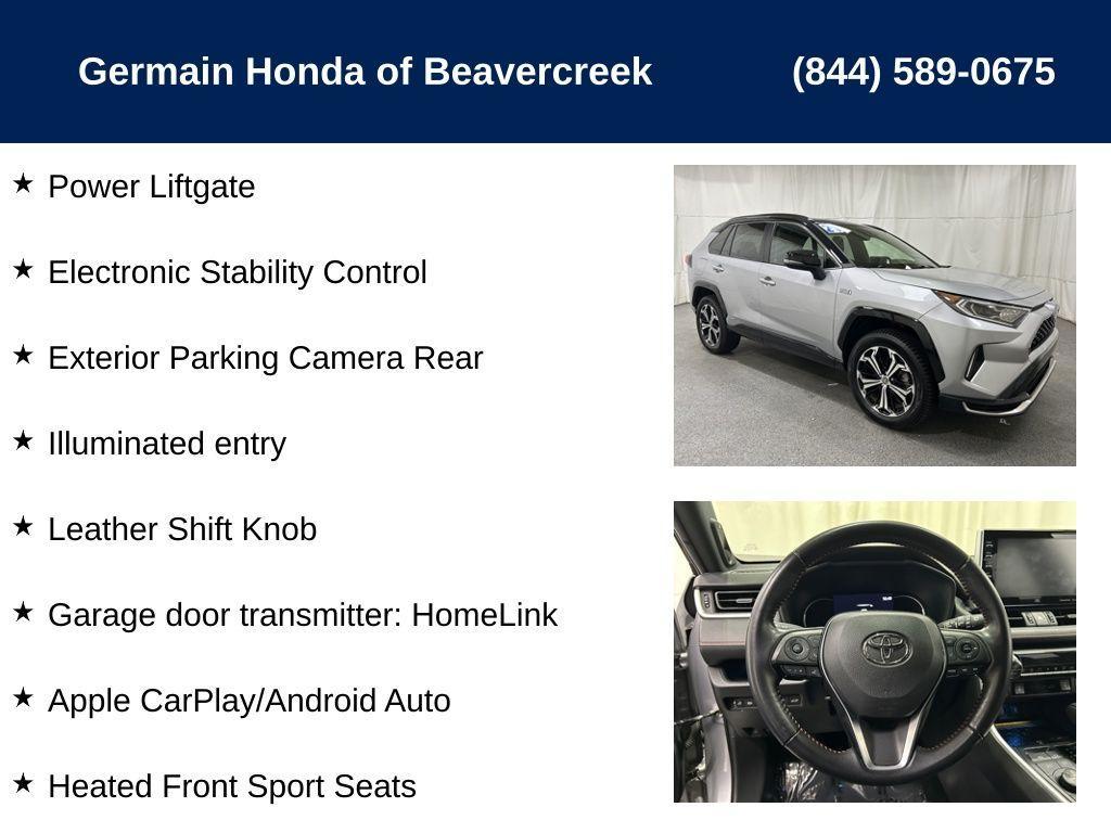 used 2021 Toyota RAV4 Prime car, priced at $36,443
