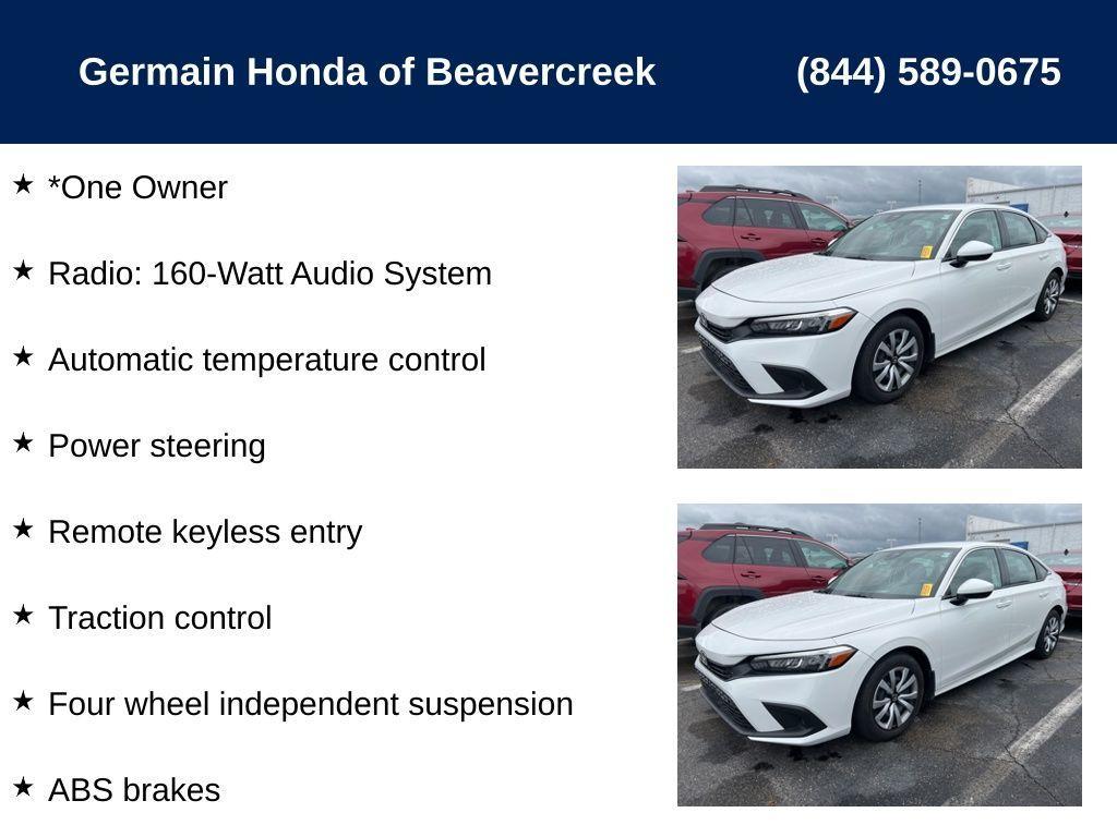 used 2024 Honda Civic car, priced at $23,867