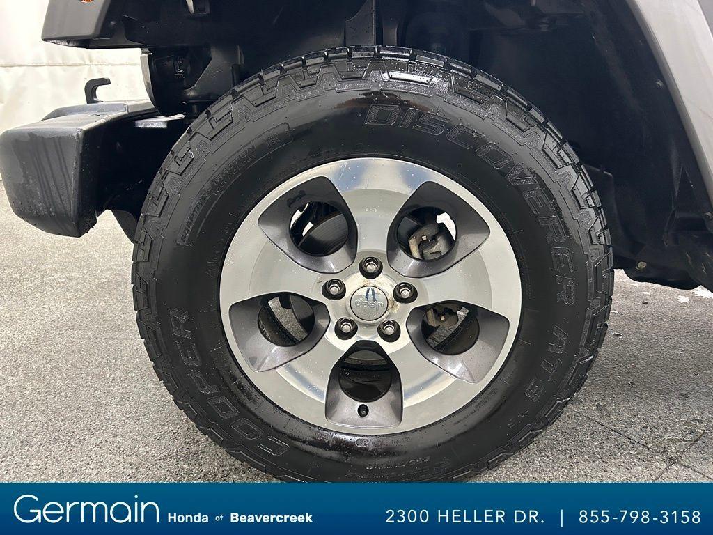 used 2017 Jeep Wrangler Unlimited car, priced at $15,985