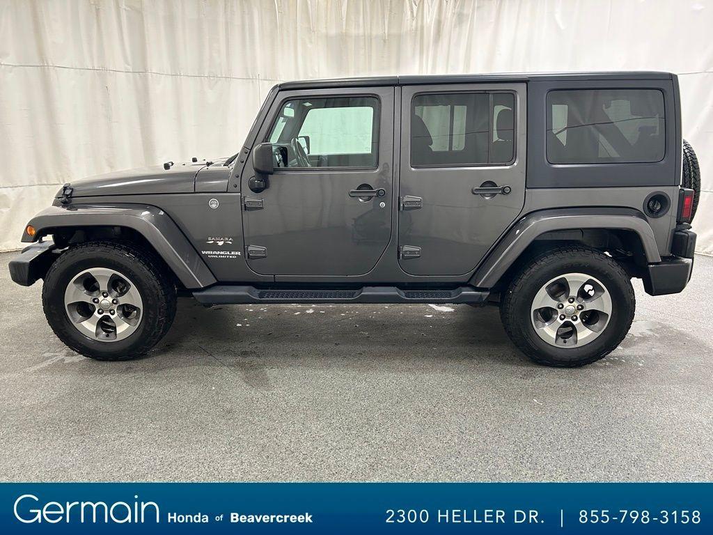 used 2017 Jeep Wrangler Unlimited car, priced at $15,985