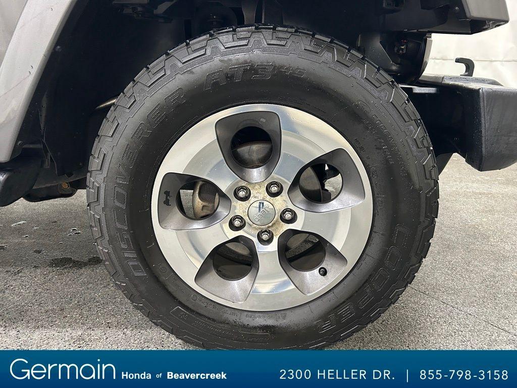 used 2017 Jeep Wrangler Unlimited car, priced at $15,985