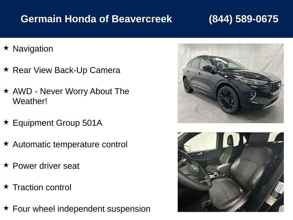used 2023 Ford Escape car, priced at $27,985