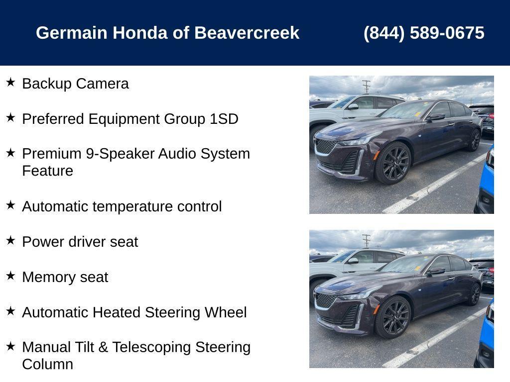used 2020 Cadillac CT5 car, priced at $28,375