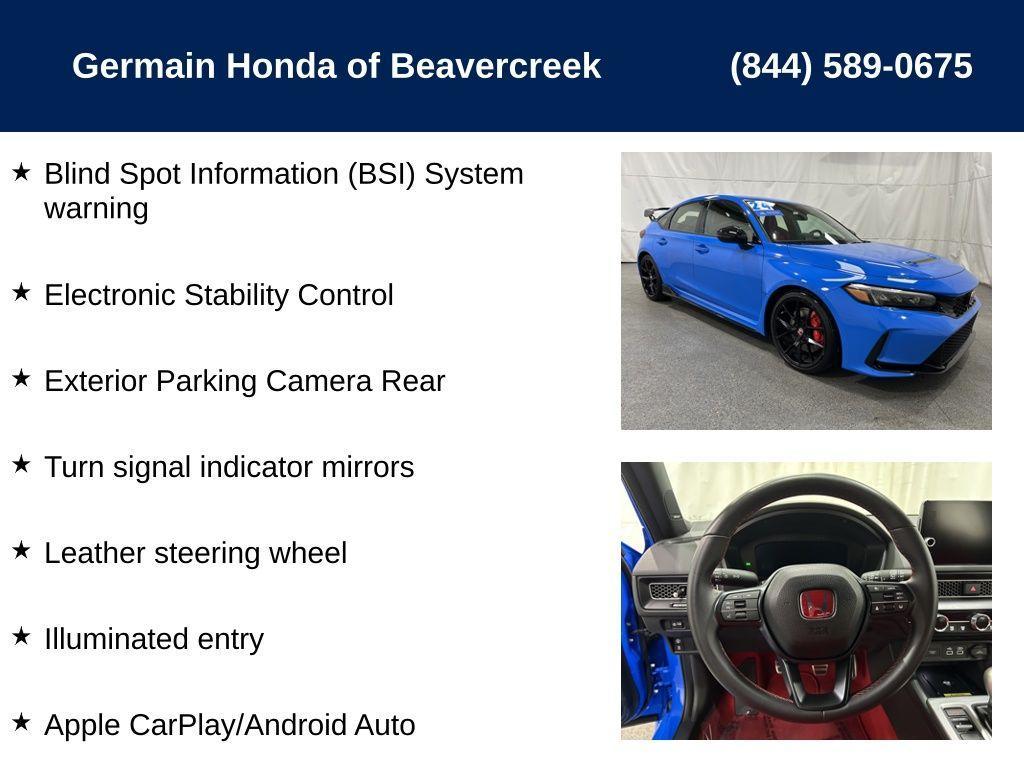 used 2024 Honda Civic Type R car, priced at $44,699