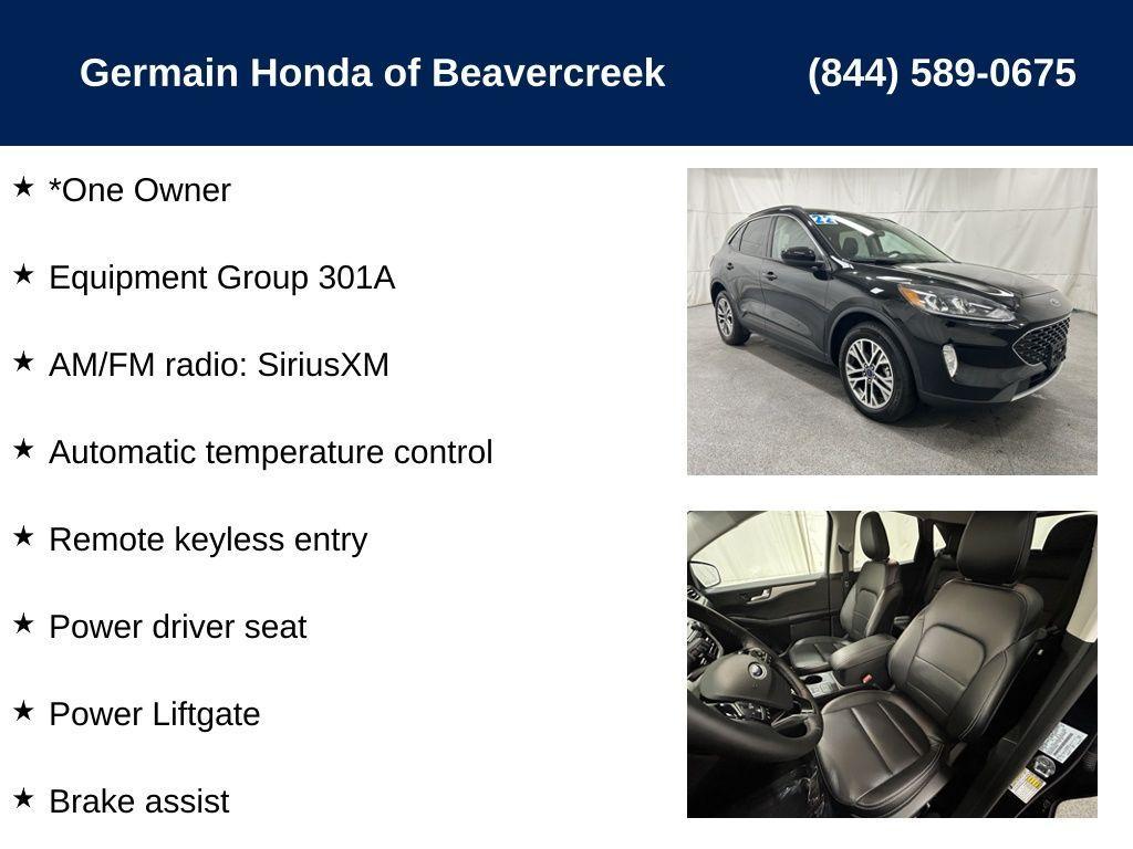 used 2022 Ford Escape car, priced at $25,883