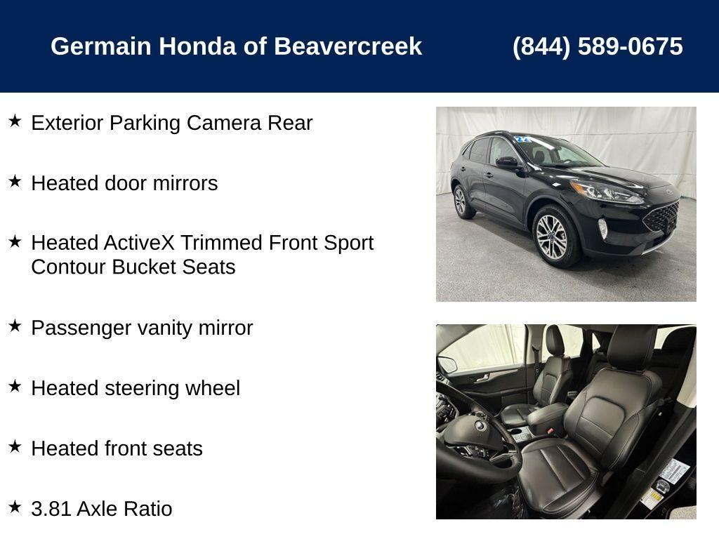 used 2022 Ford Escape car, priced at $25,109