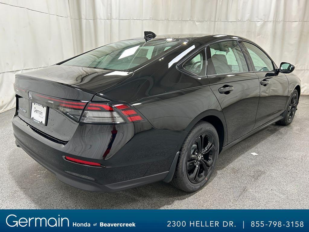 new 2025 Honda Accord car, priced at $30,569