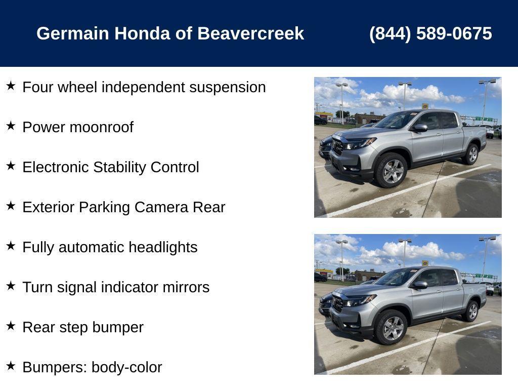 used 2025 Honda Ridgeline car, priced at $41,719