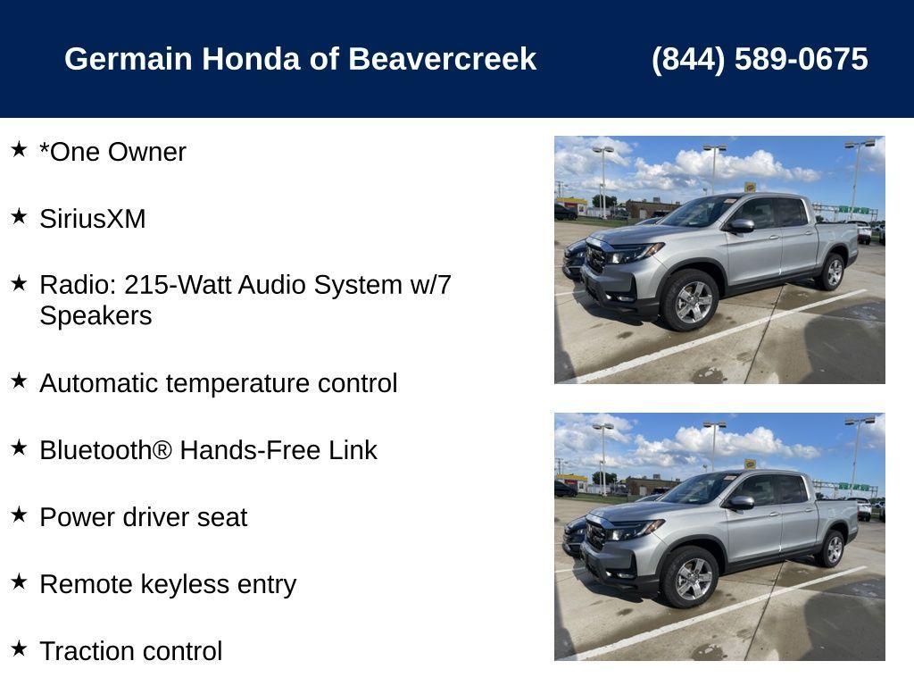 used 2025 Honda Ridgeline car, priced at $41,719